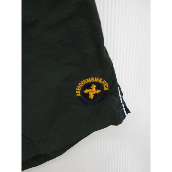 VINTAGE Abercrombie & Fitch Swim Trunks XL Performance Athletic Surf - Picture 2 of 10